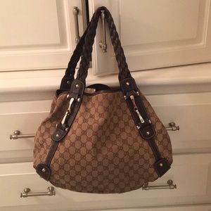 Gucci Pelham Braided strap hobo bag tote